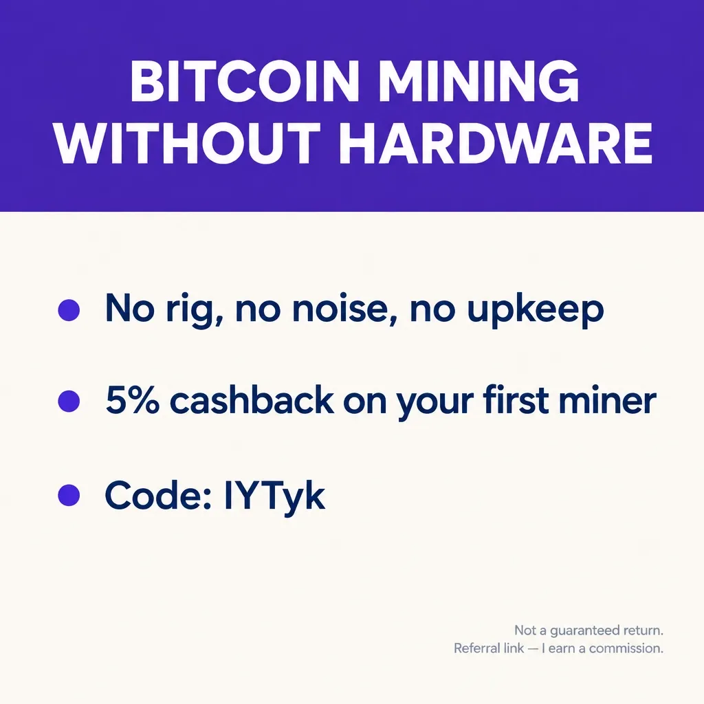 Abstract violet Bitcoin blocks